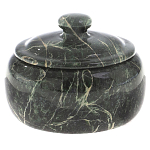 Сахарница из натурального камня Змеевик Stone Sugar Bowls варинант исполнения - 7 | Loft Concept в Перми