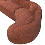 Модульный диван Calypso с кушеткой варинант исполнения - 5 | Loft Concept в Перми