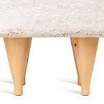 Керамический столик на деревянных ножках «Квадро» варинант исполнения - 6 | Loft Concept в Перми