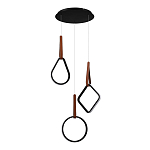 Подвесной светильник с геометрическими источниками света Geometric Architecture of Light варинант исполнения - 3 | Loft Concept в Перми