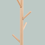 Напольная вешалка из массива бука Branches Hangers Light варинант исполнения - 3 | Loft Concept в Перми