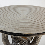 Столик с подстольем в виде обезьянки Bombay Nickel варинант исполнения - 3 | Loft Concept в Перми