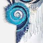 Текстильный Арт-объект ручной работы Galaxy варинант исполнения - 1 | Loft Concept в Перми