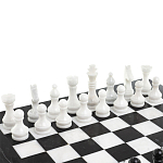 Шахматы классические с черной доской из натурального камня Мрамор Decorative Thematic Chess варинант исполнения - 2 | Loft Concept в Перми