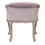Кресло низкое в стиле прованс Розовый Велюр Louis French Armchair  варинант исполнения - 2 | Loft Concept в Перми