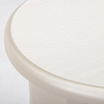 Белая тумба на фигурных ножках Shelby варинант исполнения - 5 | Loft Concept в Перми