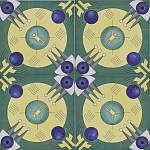 Плитка дизайнерская с узором Элемент варинант исполнения - 1 | Loft Concept в Перми