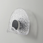 Бра из текстурированного прозрачного стекла с изогнутым краем Textured Glass  варинант исполнения - 5 | Loft Concept в Перми