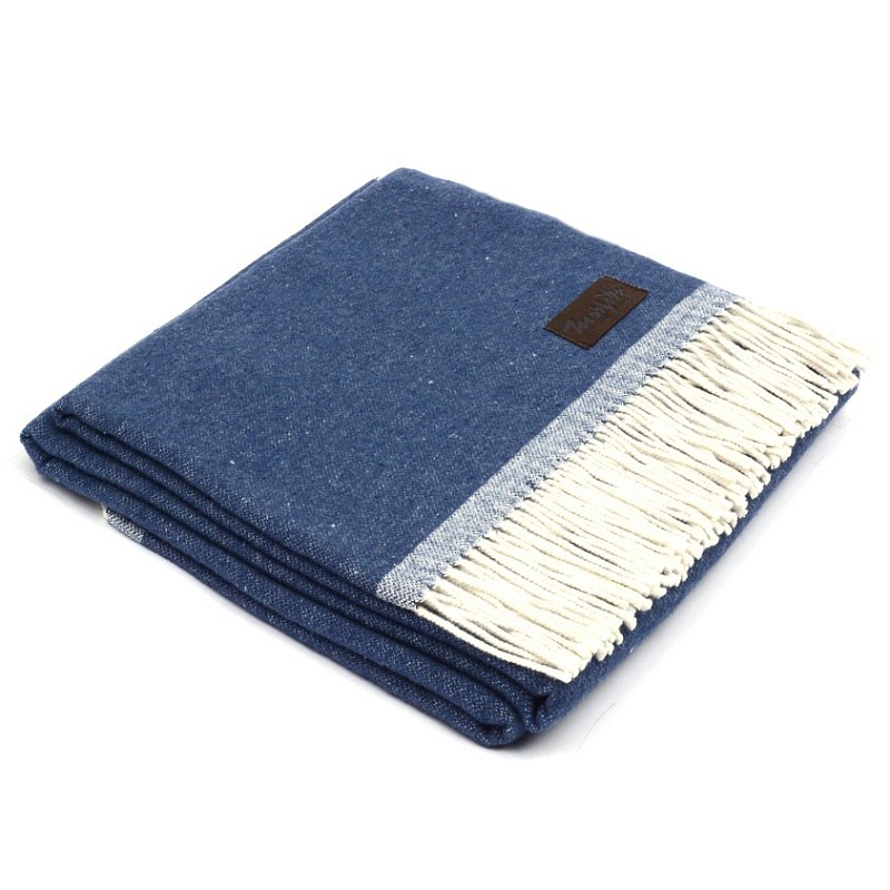 Плед SARA 4000 Marzotto Синий в Перми | Loft Concept 