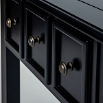 Черная тумба с выдвижным ящиком Monica варинант исполнения - 3 | Loft Concept в Перми