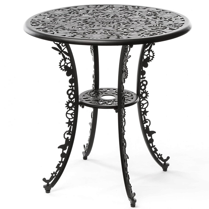 Обеденный стол Industry Collection ALUMINIUM TABLE – BLACK Черный в Перми | Loft Concept 