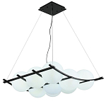 Люстра подвесная с 9-ю плафонами в форме шара Yarvi варинант исполнения - 1 | Loft Concept в Перми