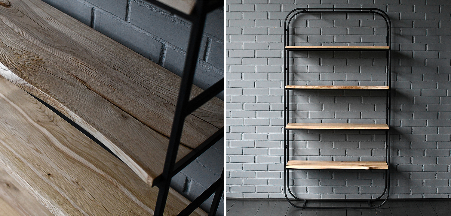 Стеллаж Dawood Industrial Metal Rust Rack Стеллаж Dawood Industrial Metal Rust Rack - Loft-Concept в Перми
