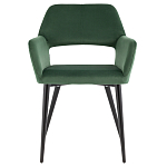 Стул с подлокотниками зеленый NEASAN STOOL варинант исполнения - 2 | Loft Concept в Перми