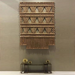 Панно Макраме коричневый цвет  варинант исполнения - 5 | Loft Concept в Перми