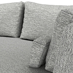 Мебельная ткань Шенилл серый цвет 138 см T4-34 варинант исполнения - 9 | Loft Concept в Перми