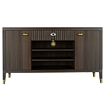 Комод-буфет Elsa Dreams Walnut с открытыми полками   варинант исполнения - 7 | Loft Concept в Перми