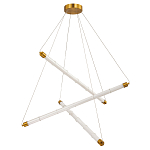 Светодиодная люстра Trumpet Tube Brass  варинант исполнения - 2 | Loft Concept в Перми