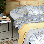 Постельное белье из сатина с рисунком 200х220 см Aurora Allure Sprout варинант исполнения - 4 | Loft Concept в Перми