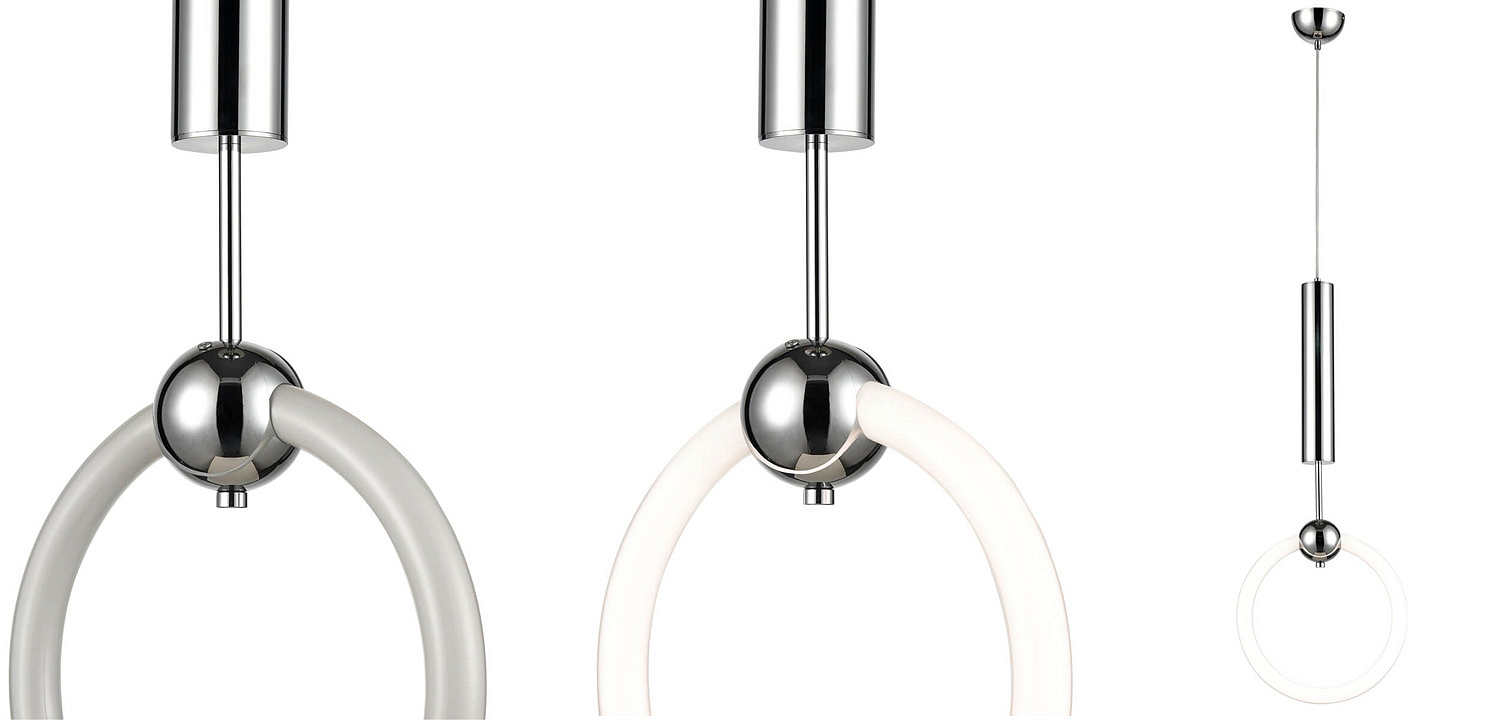 Подвесной светильник Lee Broom RING LIGHT Chrome Подвесной светильник Lee Broom RING LIGHT Chrome - Loft-Concept в Перми