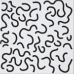 Плитка с узором Червячки варинант исполнения - 2 | Loft Concept в Перми