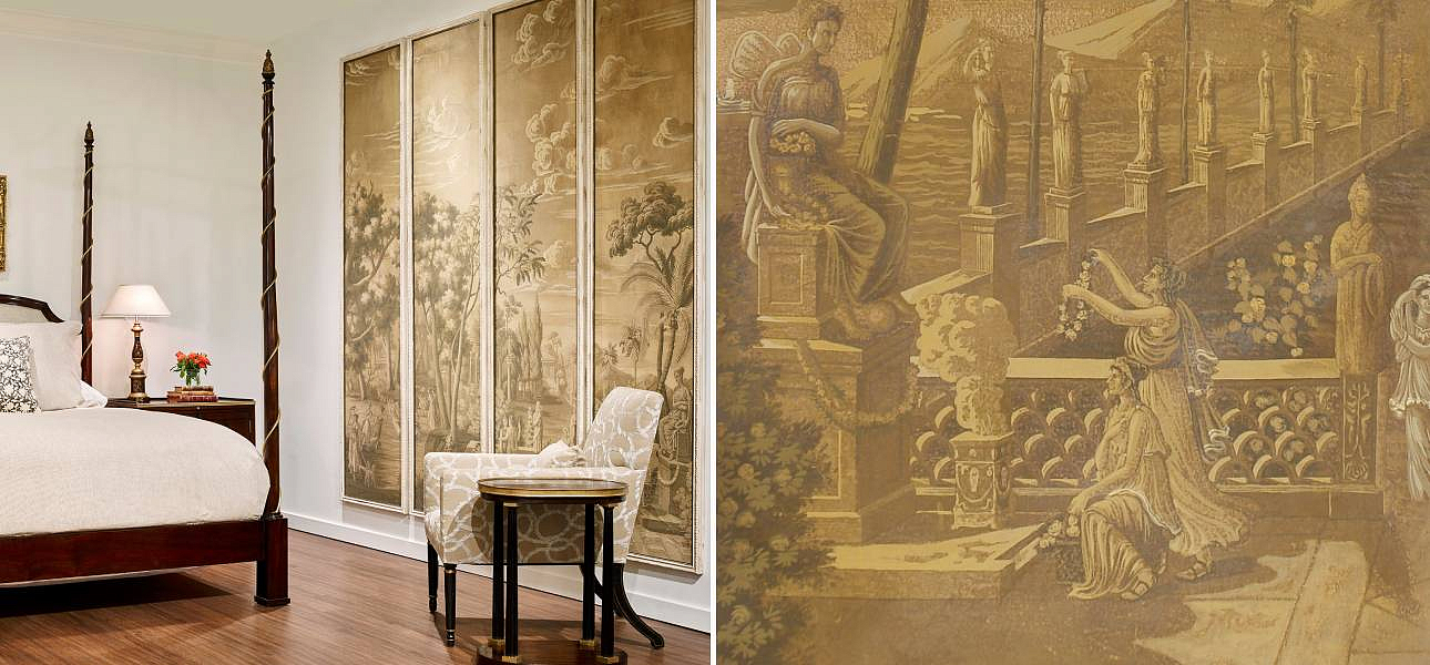 Обои ручная роспись Telemachus Sepia Обои ручная роспись Telemachus Sepia - Loft-Concept в Перми
