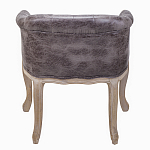 Кресло низкое в стиле прованс Louis French Armchair brown варинант исполнения - 3 | Loft Concept в Перми