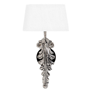 Бра Eichholtz Wall Lamp Beau Site Nickel+White