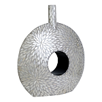 Ваза c инкрустацией Flower Grey варинант исполнения - 2 | Loft Concept в Перми