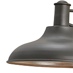 Бра настенное с куполообразным плафоном на регулируемом кронштейне Gray Horizon  варинант исполнения - 1 | Loft Concept в Перми