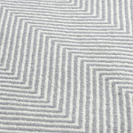 Плед из шерсти мериноса серого цвета 130×180 см Gray Waves варинант исполнения - 3 | Loft Concept в Перми