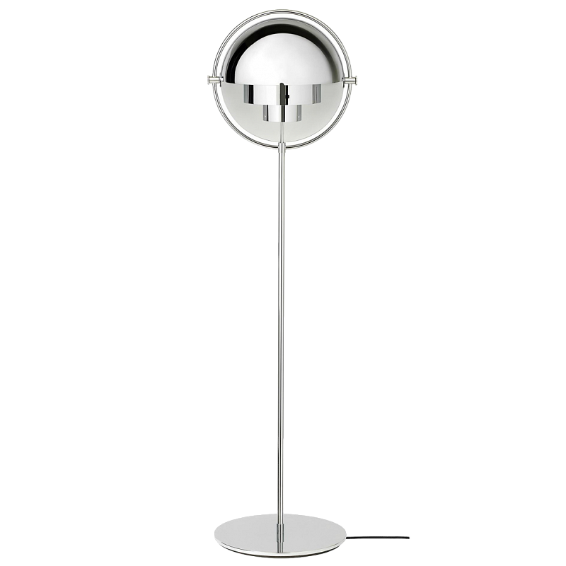 Торшер Louis Weisdorff Multi-lite floor lamp Silver Хром в Перми | Loft Concept 