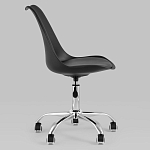 Офисный стул на металлическом основании EGGERY Black варинант исполнения - 2 | Loft Concept в Перми