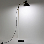 Торшер с поворотным плафоном Davy Brass Floor Lamp варинант исполнения - 4 | Loft Concept в Перми