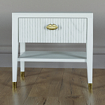 Прикроватная тумбочка с ящиком Elsa Dreams White варинант исполнения - 5 | Loft Concept в Перми