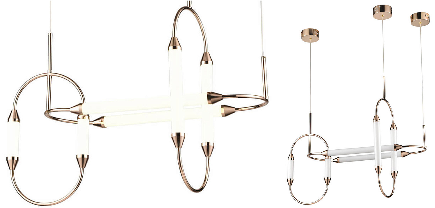 Люстра Giopato & Coombes CIRQUE chandelier Skyline Medium Gold Люстра Giopato & Coombes CIRQUE chandelier Skyline Medium Gold - Loft-Concept в Перми