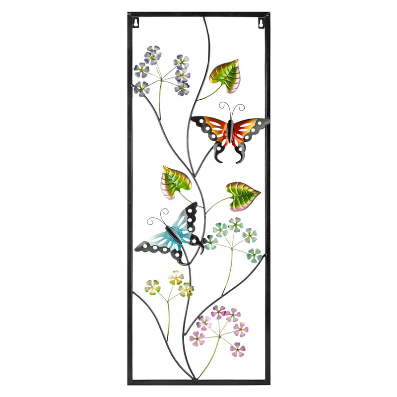 Аксессуар настенный из металла Blank Space Butterflies Мульти в Перми | Loft Concept 