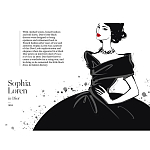 Megan Hess. Te Lttle Blk Dess варинант исполнения - 6 | Loft Concept в Перми