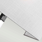 Бра с прямоугольным тканевым абажуром белого цвета Feiss варинант исполнения - 4 | Loft Concept в Перми