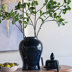 Ваза с крышкой однотонная Высота 48 см Chinoiserie Ceramics варинант исполнения - 2 | Loft Concept в Перми