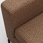 Мебельная ткань Шенилл терракотовый цвет 142 см T4-58 варинант исполнения - 8 | Loft Concept в Перми