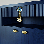 Комод Elsa Dreams Blue Двухстворчатый  варинант исполнения - 4 | Loft Concept в Перми