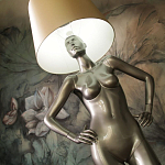 Лампа MANNEQUIN LAMP с абажуром руки на талии варинант исполнения - 9 | Loft Concept в Перми