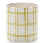 Кашпо из керамики с графическими принтами Brighter варинант исполнения - 2 | Loft Concept в Перми