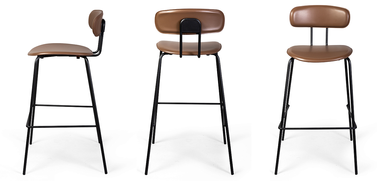 Барный стул Renis Brown Barstool Барный стул Renis Brown Barstool - Loft-Concept в Перми