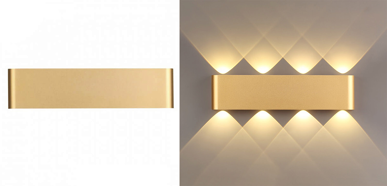 Бра Obverse Gold Rectangle B Wall lamp Бра Obverse Gold Rectangle B Wall lamp - Loft-Concept в Перми