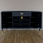 Комод-буфет Elsa Dreams Blue с открытыми полками   варинант исполнения - 3 | Loft Concept в Перми