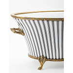 Кашпо Black white stripe варинант исполнения - 4 | Loft Concept в Перми