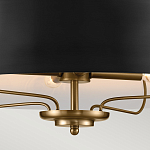 Подвесной светильник с конусовидным металлическим абажуром черного цвета Kichler варинант исполнения - 15 | Loft Concept в Перми