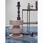 Подсвечник фигурный сливовый Bright Accent 35 см варинант исполнения - 3 | Loft Concept в Перми